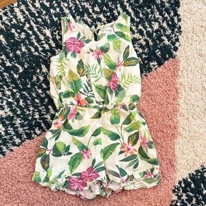 Old Navy Tropical Floral Kids Romper